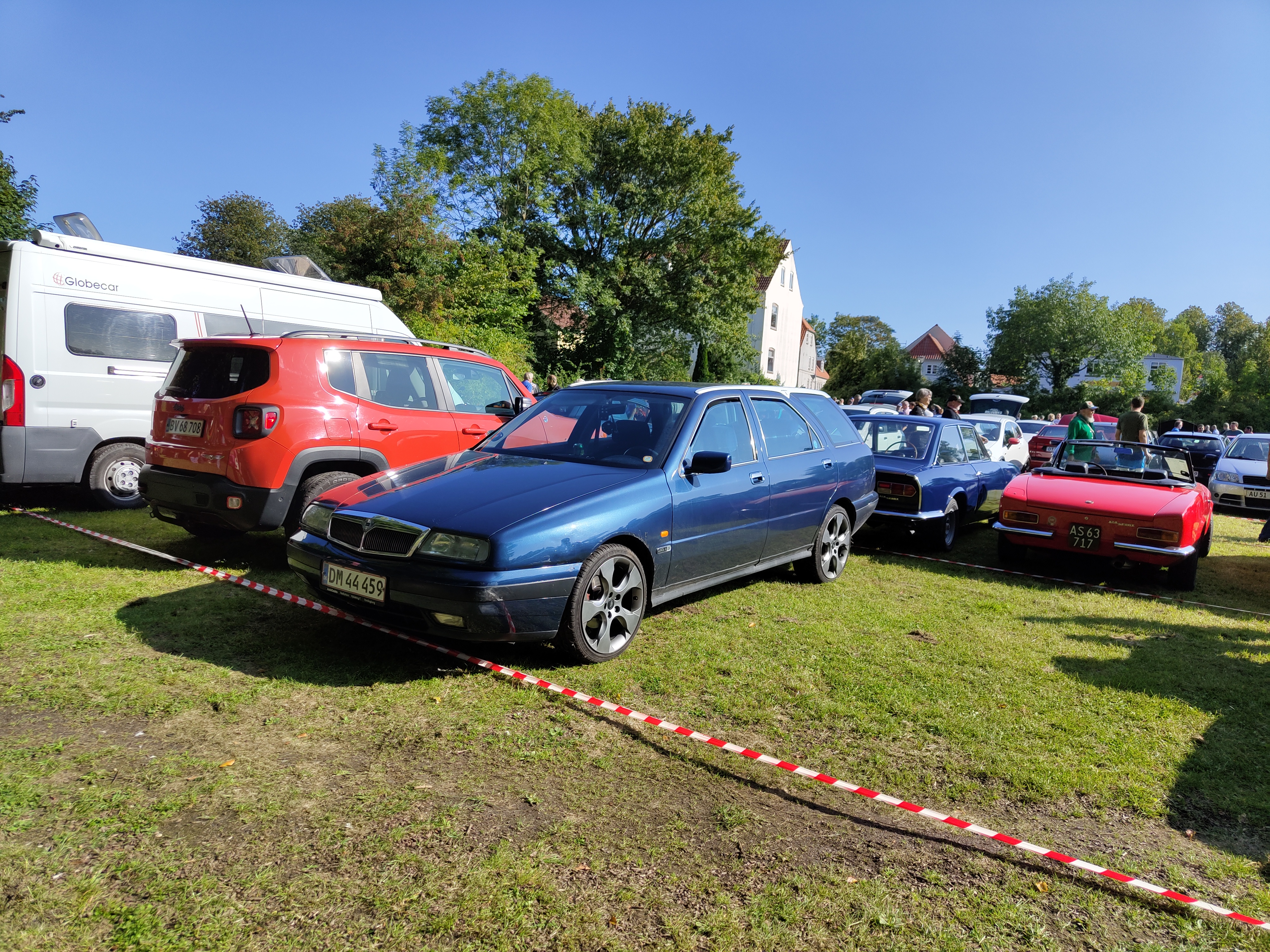 Lancia Kappa at annual Bella Italia meet in Nyborg 2023